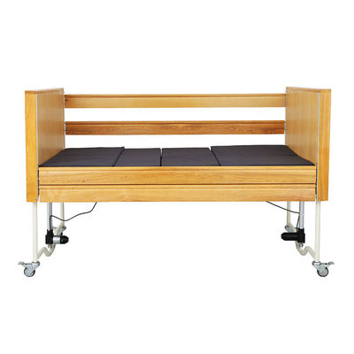 Good price Popular Elderly Electric Hospital Beds For Home Remote Control Wooden Care Home Beds online