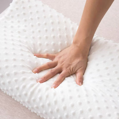 Good price Bedroom Soft Contoured Orthopedic Pillow Skin Friendly Pillows And Mattresses online