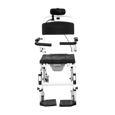 Buon prezzo Easy Mobility Manual Wheel Chair Aluminium Portabile Shower Commode Chair in linea