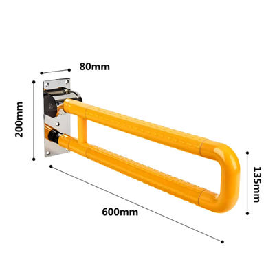Good price ABS Nylon Bathroom Hand Rails Safety Handicap Toilet Bars Easy Installation online