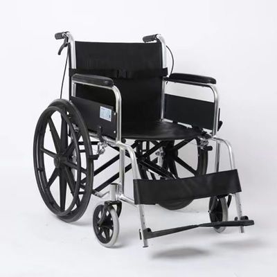 Good price Aluminum portable foldable wheelchair Humanized design online