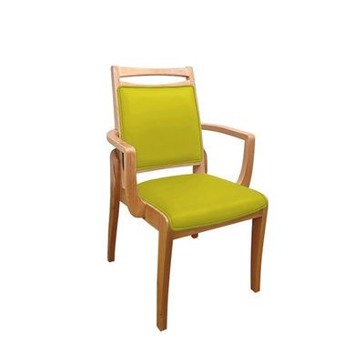 Good price Sponge Cushion Luxury Modern Wood Dining Chairs Square For Hall Restaurant online