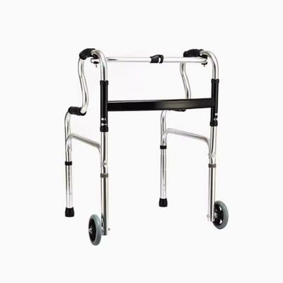 Good price Elderly Disabled Adjustable Folding Walker Easy To Store online