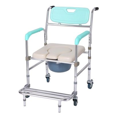 Good price Customized Hospital Toilet Chair CE Standard Flip Up Armrest Modern Commode Chair online