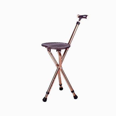 Good price Customized Walking Cane With Chair Three Legs Multi Functional online