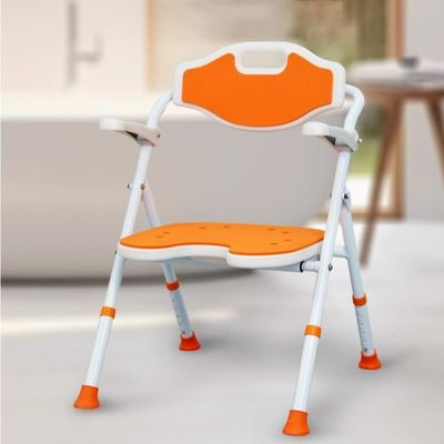 Good price Household Bathroom Chair For Seniors  Aluminum Alloy Padded Shower Chair online