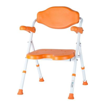Good price Indoor Safety Foldable Bath Chair Aluminium Alloy Skin Friendly U Shape online