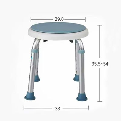 Good price Health Care Swivel Bathroom Chair Home Swivel Bath Stool For Customized online