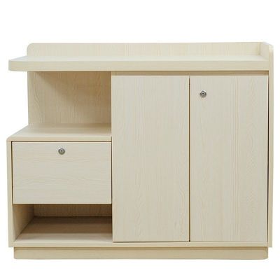 Bom preço Armário de cama de madeira de carvalho sólido para sala de estar e quarto de alta funcionalidade on-line