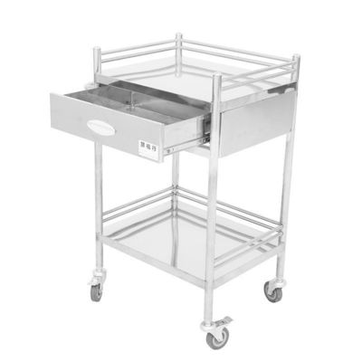 Bom preço Caminhão de instrumentos de aço inoxidável de fácil limpeza com carrinho de enfermagem e equipamento clínico on-line