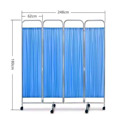 Giá tốt. Trang trí Stainless Steel Chăm sóc sức khỏe Màn hình riêng tư với 4 lớp gấp trực tuyến
