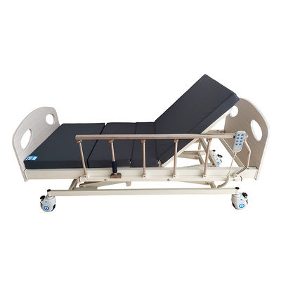 Good price White Three-function Electric Nursing Bed for Professional Patient Disability Hospital Care online