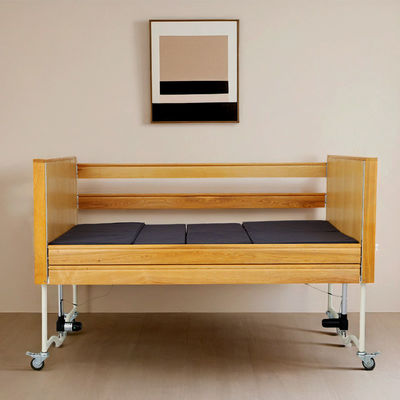 Bon prix Couleur réglable du matelas bleu Ascenseur électrique Lit de soins infirmiers paralytiques pour les patients atteints d'un AVC Hémiplégiques Soins à domicile en ligne