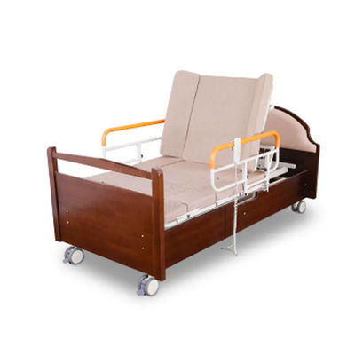 Good price Home care community hospital high-end function of wood rotary nursing beds online