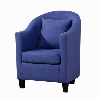 Good price Atmospheric single hotel bedroom sofa home furniture modern lounge recliner wooden living room lounge chair online