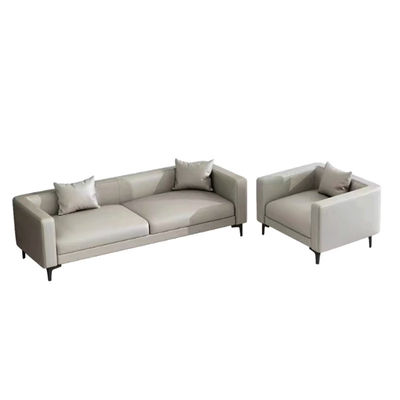 Harga yang bagus Modern Kantor Eksekutif Kulit Sofa ruang tamu Resepsi Sofa Combo Lounge Sofa Set on line
