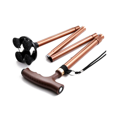 Giá tốt. 12 * 13 * 71-94 CM Đồng nhôm Đi bộ Cane đèn pin cho an toàn và dễ dàng điều hướng trực tuyến