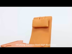 Medical Carbon Steel Hospital Patient Recliners With Leather Seat Trim