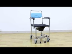 Portable Medical Commode Chair Stable And Convenient For Bedside