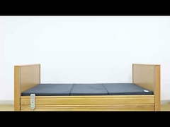 Patients Brown Residential Hospital Bed Multifunctional With Back Lifting